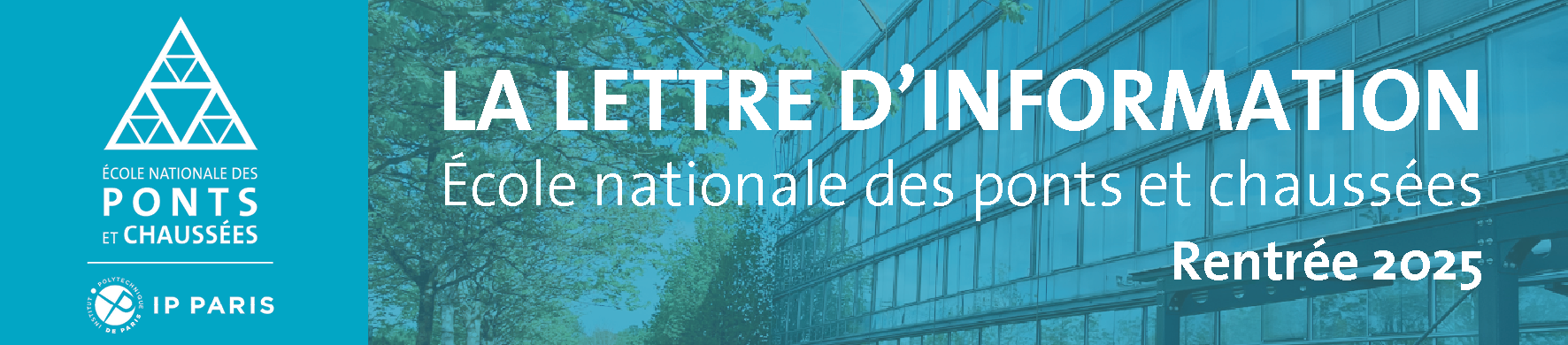 Lettre d'information École nationale des ponts et chaussées